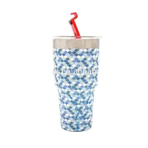 Rose Goud Wijn Roestvrij Cup Tumbler 12Oz Vacuüm Geïsoleerde Party Cup 350Ml Thermische Rode Wijn Mok