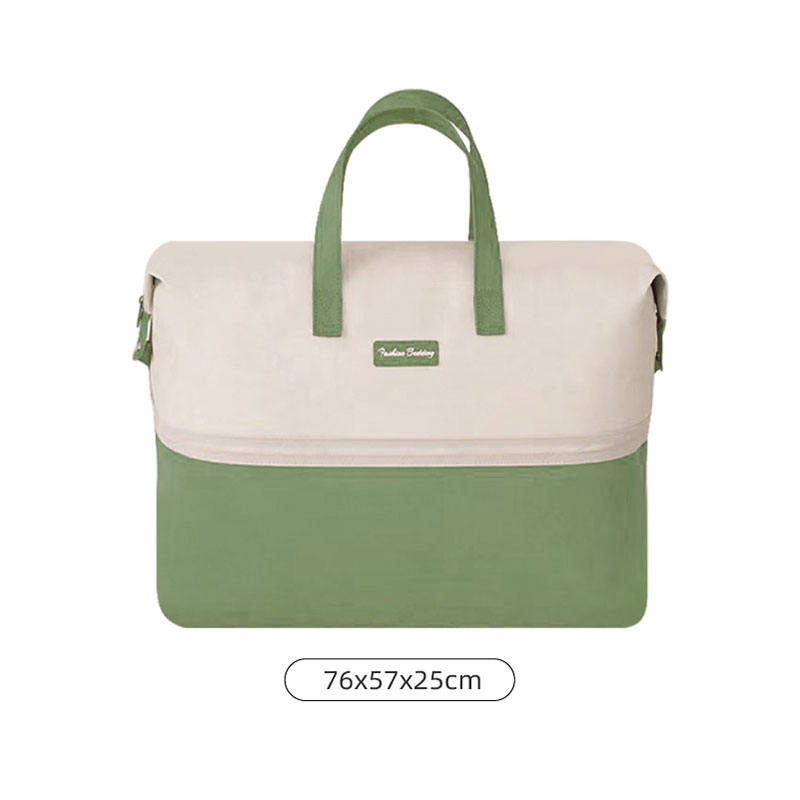 สีเบจสีขาว + สีเขียวทหาร