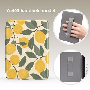Funda Protectora para Kindle al por Mayor, Diseño Colorido con Estampado <span class=keywords><strong>de</strong></span> Limones y Correa <span class=keywords><strong>de</strong></span> Mano para Kindle Paperwhite 12.ª Generación 2024 y Lectores Electrónicos Kobo 6/7 - Product Image 1