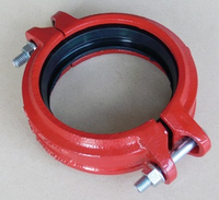 Accouplements de réparation ANSI AWWA 300PSI DN200 pince de Tube de gaz d'eau Flexible à usage léger accouplement retenu en HDPE pour tuyau en fonte ductile
