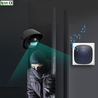 Anti-Thief Home Security Door Sensor Chime Motion Sensor Driveway Alarm