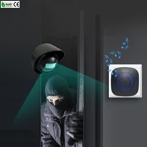 High Quality Wireless Electrical Musical Melody Infrared Burglar Motion Sensor Car Detector Driveway Alarm Bells