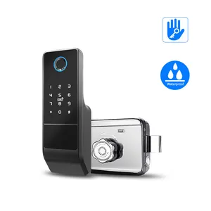 TTlock lucchetto elettrico per impronte digitali intelligente impermeabile con tastiera