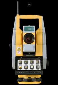Station totale robotisée NTS-591R10/NS30 avec précision d'angle de 0,5 ou 1 degré, fonction sans prisme 1000 m, contrôleur H6 et logiciel Survey Star - Product Image 1