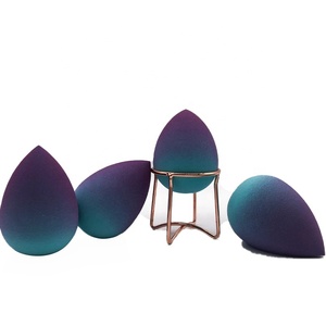 Gradually Change Color Made in China Beauty Wild Mint Latex Free Makeup Sponge Blender - Product Image 1
