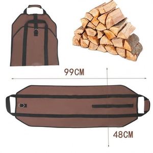 Bolsa de Almacenamiento de Leña Impermeable de Gran Capacidad, Resistente a los Arañazos, para Acampar al Aire Libre, Porta Leña, Bolsa de Transporte - Product Image 4