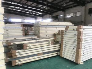 Panneau d'isolation en <span class=keywords><strong>polyuréthane</strong></span> modulaire, 50 / <span class=keywords><strong>100</strong></span>/150mm, en <span class=keywords><strong>polyuréthane</strong></span>, pour chambre froide, <span class=keywords><strong>prix</strong></span> d'usine, livraison gratuite - Product Image 3