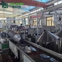 Ligne de production de tuyaux hélicoïdaux en PVC à haut rendement, machine de fabrication de tuyaux d'aspiration renforcés en PVC avec extrudeuse à vis simple