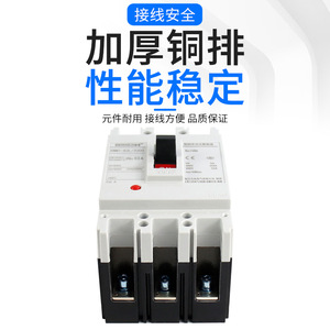 Interruptor Automático en Caja Moldeada Kemeisha RMM1-225L/3300 110A 125A 140A 160A 180A 200A 225A Térmico Magnético 400V - Product Image 3