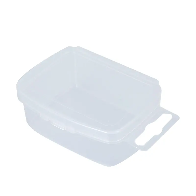 SJPC794食品グレードPPプラスチック無臭透明小箱ピルジュエリーヘアピンビーズ用