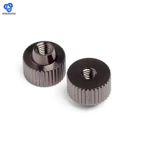 Chinese Manufacturer Knurled Nut M24 Metric M8 Din6303 Ss201 Round Flange With Hexagon 316L Thumb Hand Screw Pressure Rivet