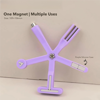 Outil de manucure magnétique professionnel 9-en-1 pour effet œil de chat, outils de conception d'ongles magnétiques puissants pour salon et DIY à domicile