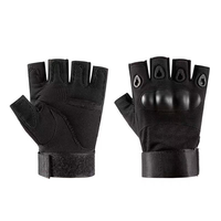 Gants tactiques mi-doigts/sans doigts coupe-vent pour hommes, best-seller