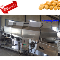 CE approuvé industriel Snack Food Popcorn Machine Champignon Papillon Commercial Électrique Gaz Automatique Ligne de Production de Popcorn