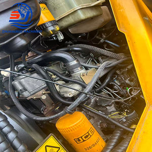 Chargeuse-pelleteuse JCB 4CX d'occasion, faible nombre d'heures, avec godet à roche et ripper, certifiée CE pour applications lourdes - Product Image 6