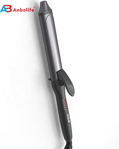ANBOLIFE Pantalla LED Digital 5 Velocidades Control <span class=keywords><strong>de</strong></span> Temperatura Inteligente Tubo Elíptico <span class=keywords><strong>Conair</strong></span> Doble Cerámica Rizadores <span class=keywords><strong>de</strong></span> Pelo Rodillos - Product Image 1