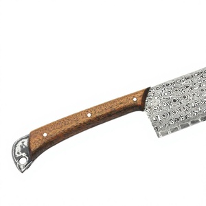 Couteau de chef, lame en acier inoxydable, manche en résine, étui en cuir, style traditionnel, 10-11,9 pouces, pour droitier, finition satinée. - Product Image 6