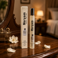 Boîte de présentation pour flacon de parfum haut de gamme, blanc porcelaine, pour toutes les occasions, idéal pour les mariages et soirées, longue durée.