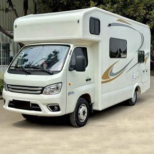 Camion personnalisé avec élévateur, remorques de <span class=keywords><strong>camping</strong></span> tout-terrain robustes, semi-remorque diesel 118 kW, chauffage au diesel pour <span class=keywords><strong>camping</strong></span>-car 3,0 T pour Foton - Product Image 3