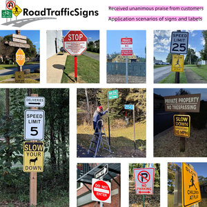 <span class=keywords><strong>Panneau</strong></span> <span class=keywords><strong>de</strong></span> signalisation routière réfléchissant robuste et durable, limite <span class=keywords><strong>de</strong></span> <span class=keywords><strong>vitesse</strong></span> <span class=keywords><strong>de</strong></span> 10 MPH, pour parking et chantier - Product Image 4