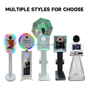 Photomaton portable sur pied pour appareil photo reflex numérique, machine à selfies avec écran tactile, photomaton <span class=keywords><strong>pas</strong></span> <span class=keywords><strong>cher</strong></span> avec caméra iPad pour <span class=keywords><strong>location</strong></span> <span class=keywords><strong>de</strong></span> mariage - Product Image 4
