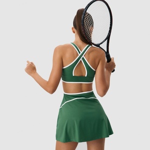 Vestido de Tenis Plisado sin Mangas para Mujer, Personalizado, de Secado Rápido, Transpirable, con Spandex/Poliéster, Elástico en 4 Direcciones, Sexy - Product Image 2