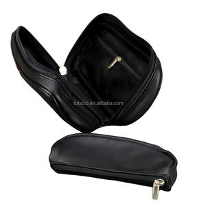 Pochette de voyage en cuir PU <span class=keywords><strong>à</strong></span> bas <span class=keywords><strong>prix</strong></span> pour le rangement des pipes <span class=keywords><strong>à</strong></span> tabac, portable - Product Image 3
