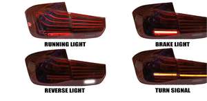 Nuevo diseño LED RGB DRL estilo luz trasera para <span class=keywords><strong>BMW</strong></span> 3 F30 F35 318 320 328 M3 BMW3 2013-2018 lente roja Color 12V CSL lámparas traseras - Product Image 4