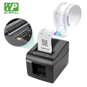 Winpal WP80T POS-Thermo-Eingangsdrucker Kassenschublade mit automatischem Schneider 80 mm Thermodrucker Ticket-Rechnungsdrucker