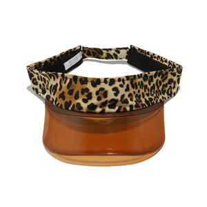 Visera Transparente Fluorescente de TPU, Sombrero para el Sol, Deportivo, Transpirable, de Color Sólido, Unisex para Adultos, Protección Solar - Product Image 2