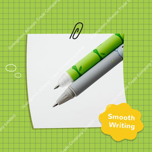 5スタイルクリエイティブかわいい漫画消しゴム付きゲルペン0.5mm消しゴム付き - Product Image 4