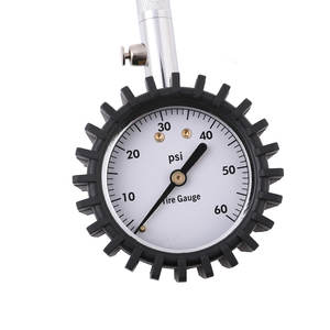 Manómetro <span class=keywords><strong>de</strong></span> presión <span class=keywords><strong>de</strong></span> neumáticos analógico <span class=keywords><strong>de</strong></span> alta resistencia, con mandril <span class=keywords><strong>de</strong></span> aire giratorio <span class=keywords><strong>de</strong></span> 360 grados - Product Image 5