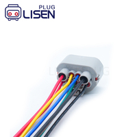 Conector de Arnés de Cables para Caja de Cambios Automática, 9 Pines, Hembra, Impermeable, 7283-1296-40