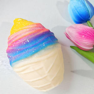Most Popular Colorful TPR Food Ice Cream <b>Squeeze</b> Slow Rising <b>Ball</b> Stress Relief <b>Ball</b> Sensory Toys for Kids Adults - Product Image 3