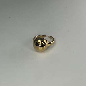 Fashion <b>Ring</b> 316L Stainless Steel PVD Gold Plating Sustainable Resistant Jewelry For Women Men - Product Image 1
