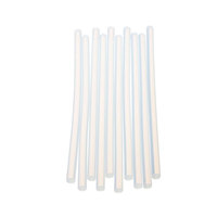 Bâtons de colle thermofusible transparente en résine EVA (mastic silicone) pour pistolet à colle