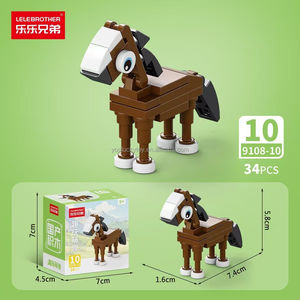Bloques de Construcción Compatibles con <span class=keywords><strong>Lego</strong></span>, Animales del Océano, Insectos, Dinosaurios, Mundo de Partículas, Modelo de Bloques de Construcción, Juguete para el Día del Niño - Product Image 4