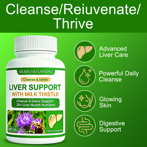 Capsules de nettoyage du <span class=keywords><strong>foie</strong></span> <span class=keywords><strong>bio</strong></span> pour adultes, marque privée OEM, formule à base de plantes pour la santé du <span class=keywords><strong>foie</strong></span>, détox et réparation - Product Image 2