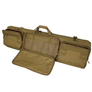ALFA Custom Tactical Gun <strong>Bag</strong> Tan Color Gun Case with 3 Extra Pockets Durable Gun <strong>Bags</strong> for Outdoor Hunting Range - Product Image 4