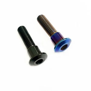 GR5 Boulons en titane M6 M8 M10 Boulons de rotor de frein à disque de moto haute résistance à six pans creux Accessoires Vis - Product Image 5
