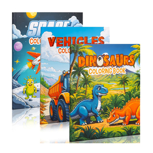 Libro <span class=keywords><strong>da</strong></span> Colorare Personalizzato con <span class=keywords><strong>Cartoni</strong></span> <span class=keywords><strong>Animati</strong></span>, Stampa Offset su Carta, Libro Illustrato per lo Sviluppo del Pensiero Creativo e il Disegno, per il Tempo Libero dei Bambini - Product Image 6