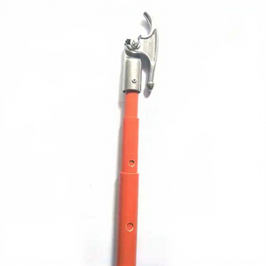 Hot Sale Bounced Bead Design Push Button Fiberglass Telescopic Hot Stick - Product Image 1