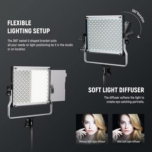 <span class=keywords><strong>NEEWER</strong></span> Upgraded <span class=keywords><strong>660</strong></span> PRO II RGB LED Video Light with App Control & Stand Kit for Game Streaming YouTube Photography - Product Image 6