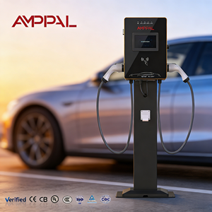 Cargador de Vehículos Eléctricos AMPPAL AC 14KW 380V de Doble Conector, Ahorro de Espacio, Eficiente, Nueva Energía, Estación de Carga Doméstica para Coches Eléctricos - Product Image 1