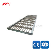 Grille de drainage en acier inoxydable pour sol, résistante au feu et à la corrosion, conforme à la norme EN1433