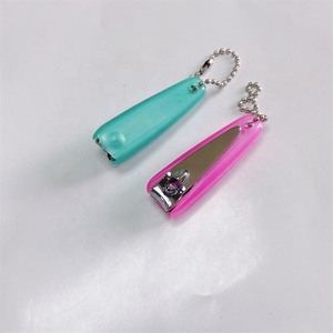 새로운 디자인 안전 아기 유아 아이 손톱 깎기 커터 플라스틱 포수 체인 - Product Image 5
