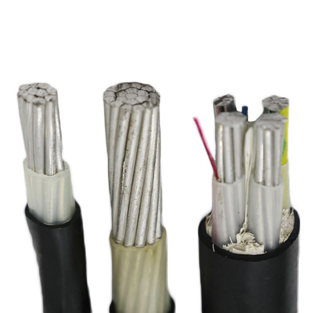 Flame Retardant Xlpe Insulated 240mm CU Aluminum Unarmored Cable 3 Core 3*50mm 75mm 4*300mm 4 Core Xlpe Power Armored Cable