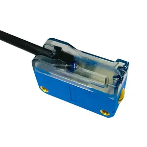 Sensor óptico Led impermeable, interruptor de Sensor fotoeléctrico ABS, IP67, NPN, PNP
