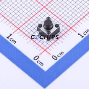 TSC015B04326A02 Tactile Switch SMD Switch Round Button 2.6N Vertical Mount 4.5mm - Product Image 1