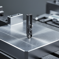 Pince de fixation de câble HDMI pour caméra, usinée sur mesure par CNC, en aluminium 6061, pour la production en studio